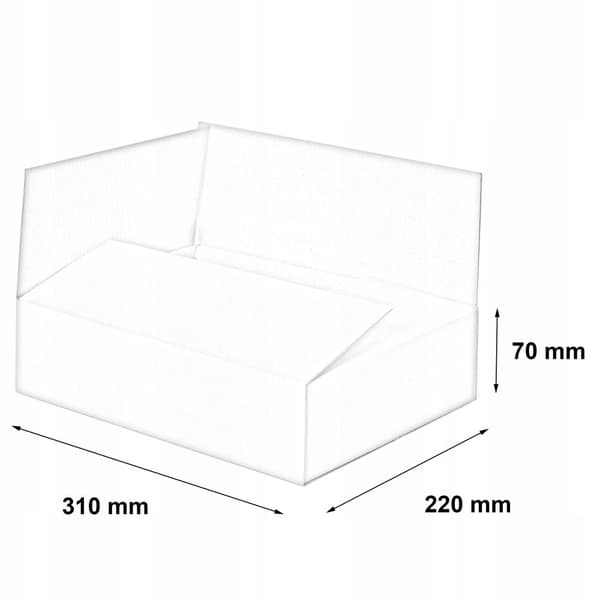 Laatikko 310x220x70mm 50 kpl
