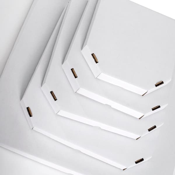 Formet æske 320x320x40mm Pizza 50 stk.
