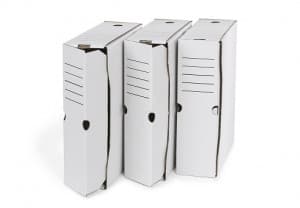 Arkivkasse 325x95x300mm 50 stk.