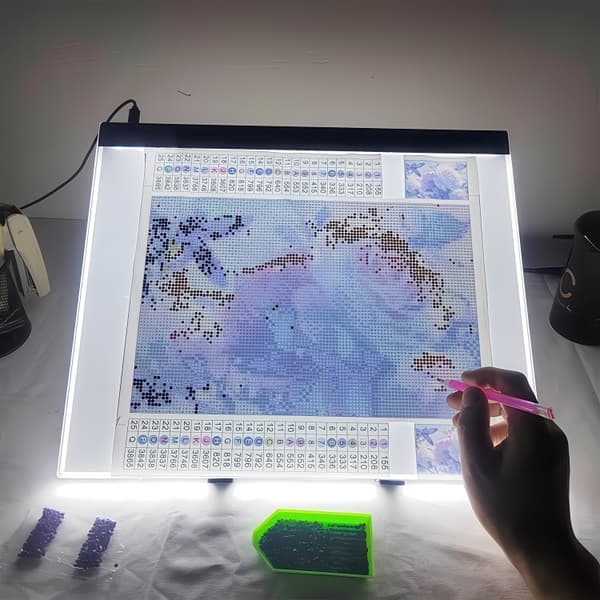 Valopöytä / Kopiopöytä A3 LED – Portaaton Himmennys Luonnoksiin ja Animaatioon