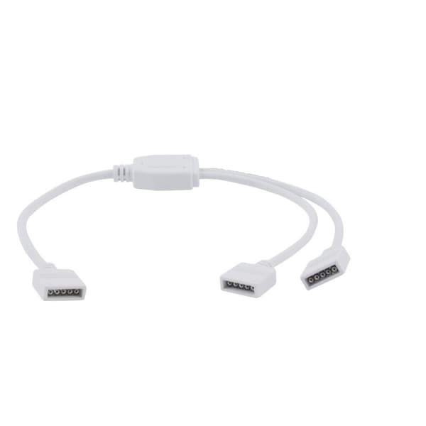 LED-splitter skarv 5-pin Förgreningskabel RGBW hona-2 x hona
