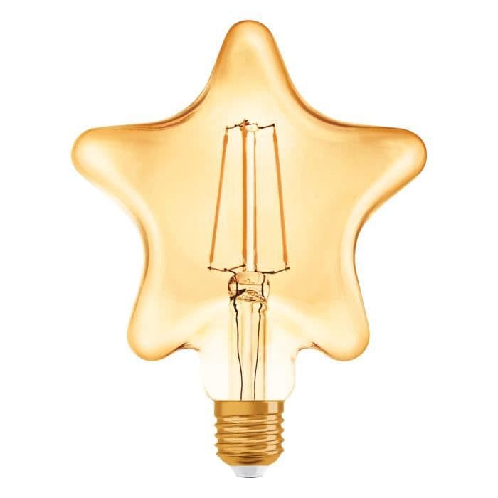 OSRAM LED-glödlampa E27 star Vintage Edition 1906 - 4,5 W - Amber