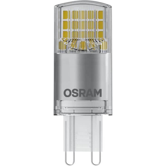 OSRAM-LED-glödlampa G9-kapsel Ø2cm 2700K 3.5W = 32W 350 Lumen dimbar Osram