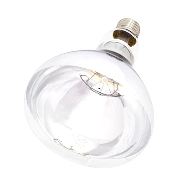 Tusk Intelec Hard Glass Infra-Red Bulb Clear 250 Watt