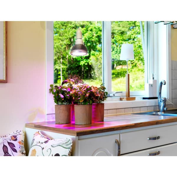 Venso Plantlampa 130 mm 230 V E27 18 W Magenta Reflektor 1 st