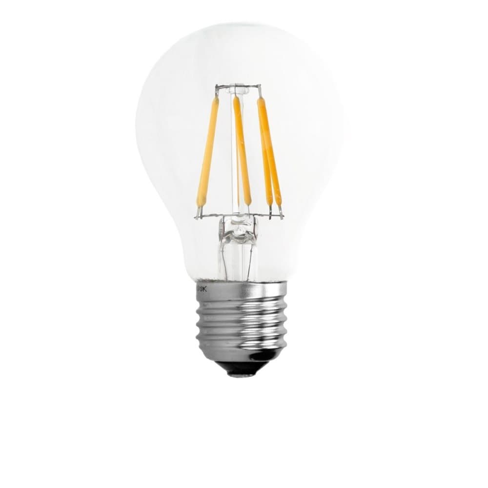 E27 LED pære glødetråd Vintage lampe pære lamper varmt hvidt lys 6W