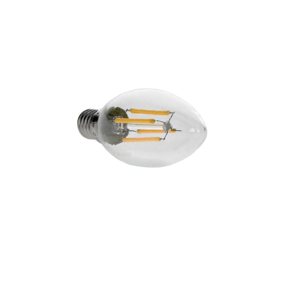E14 LED lampa ljus lampor glödlampa glödlampa retro värma 4W Vintage Flamma LED Glödlampa E14