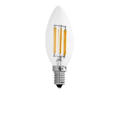 5 x LED-lampun kynttilän hehkulanka E14 6W lämmin valkoinen