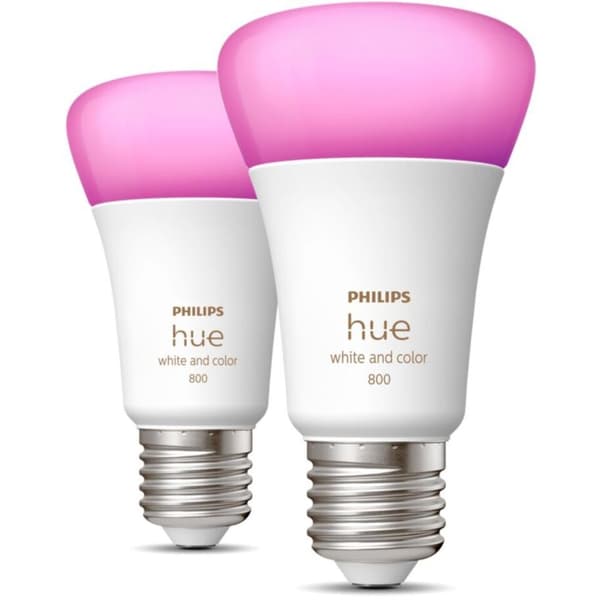 Philips Hue WCA Lyskilde 6.5W A60 E27 2pk