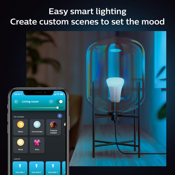 Philips Hue WCA Lyskilde 6.5W A60 E27 2pk