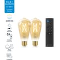 Miniatyrbilde 4 av 11: WiZ Startsett WA 2x8W ST64 Gyllen E27 WiFi + Fjernkontroll