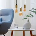 Miniatyrbilde 8 av 11: WiZ Startsett WA 2x8W ST64 Gyllen E27 WiFi + Fjernkontroll