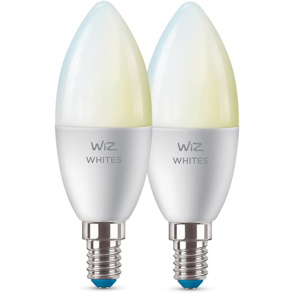 WiZ Lyskilde WA 4,9W C37 E14 WiFi 2pk