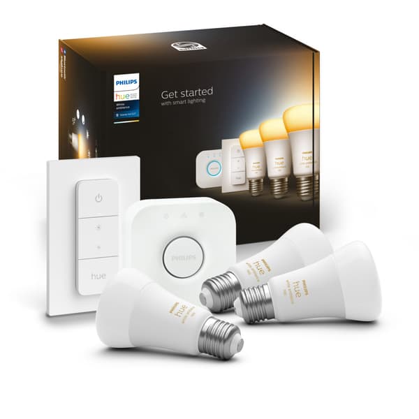 Philips Hue WA Startsett Lyskilde 8W A60 E27 3pk