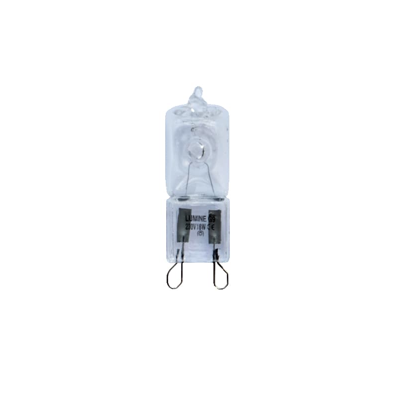 5-Pack Halogenlampa G9 18W 230V Varm vit