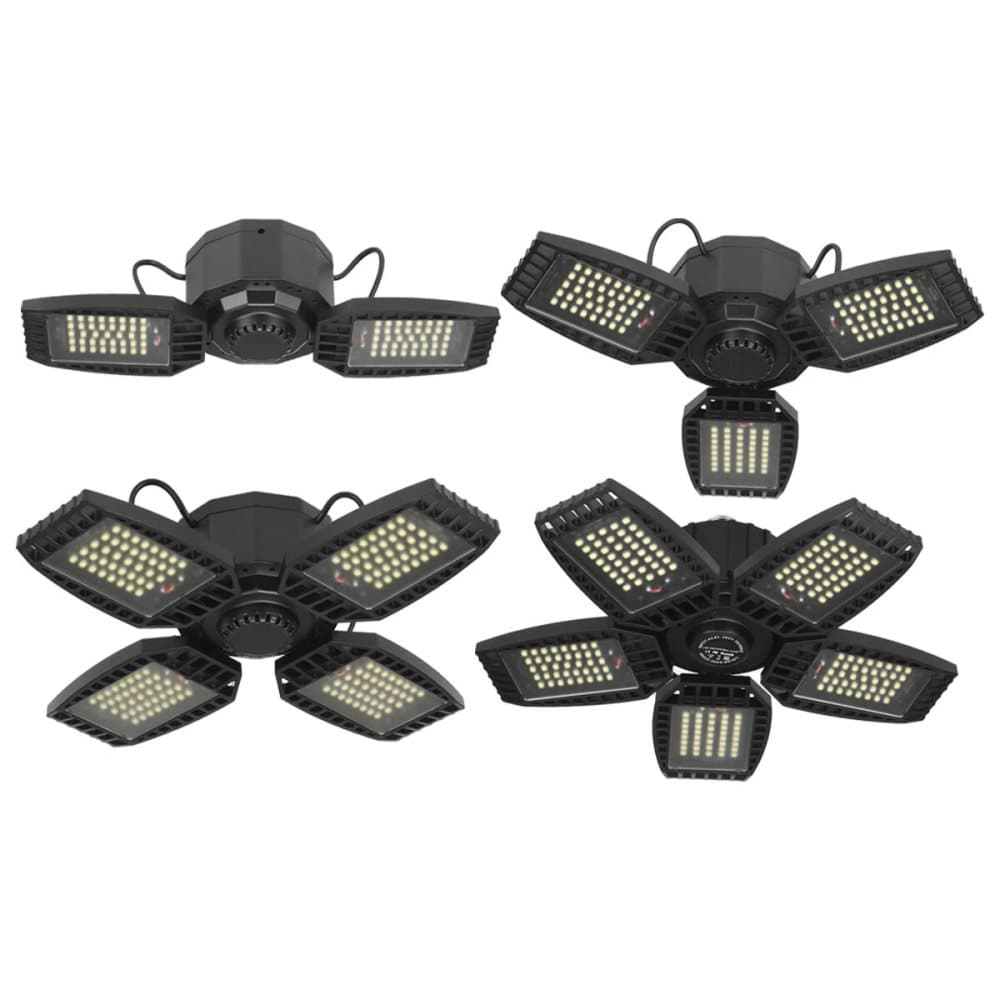 E27 E26 80/150/200/250W LED Garage Light Bulb Deformable Ceiling Fixture Lamp - 250W