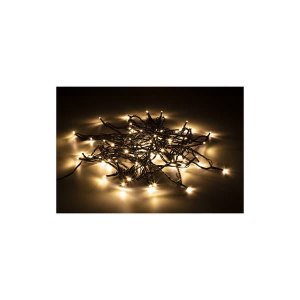 Smart Home WiFi ljusslinga inne/ute Varmvit 80LED 10m Google