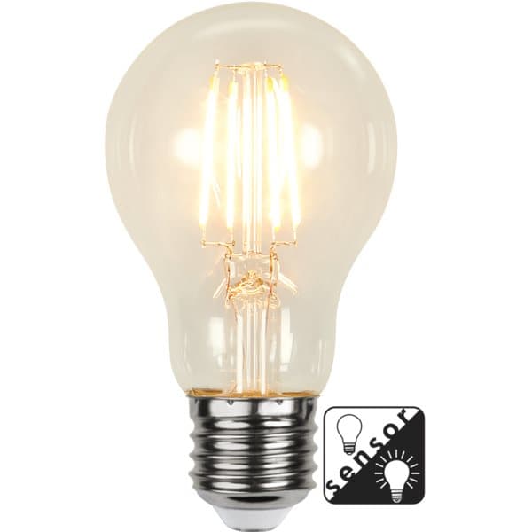 LED-Lampa E27 A60 Sensor Clear