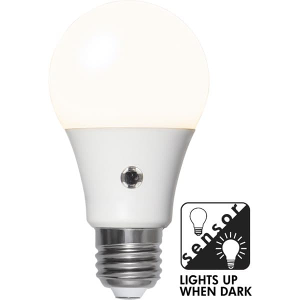 LED-Lampa E27 A60 Sensor Opaque