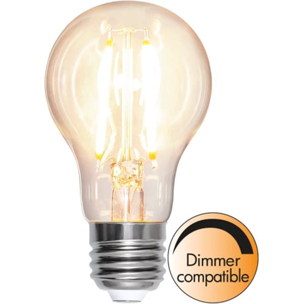 LED-Lampa E27 A60 Clear