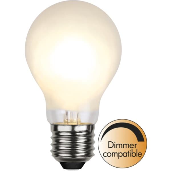 LED-Lampa E27 A60 Frosted