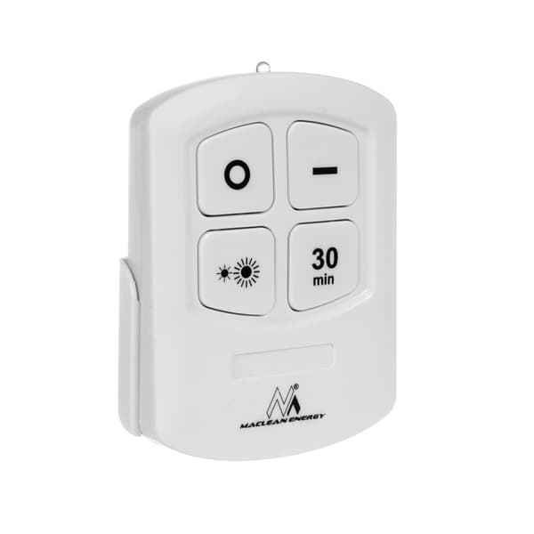 Maclean Energy MCE165 fjernbetjening LED-lampesæt, AAA-batterier, 6 stykker i sæt