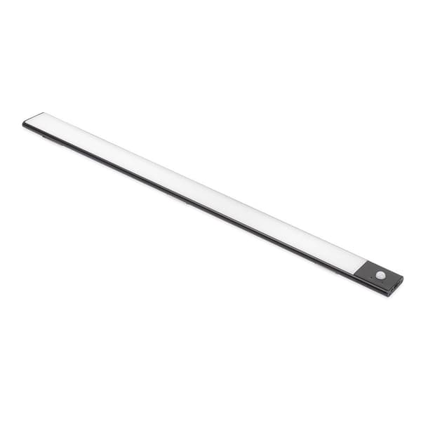 Emuca Käytä Ladattava Led By Liiketunnistimella Usb Kaus Black Hopeinen