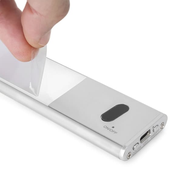 Emuca Applicera Uppladdningsbar Led By Med Närhetssensor Usb Kaus Durchsichtig