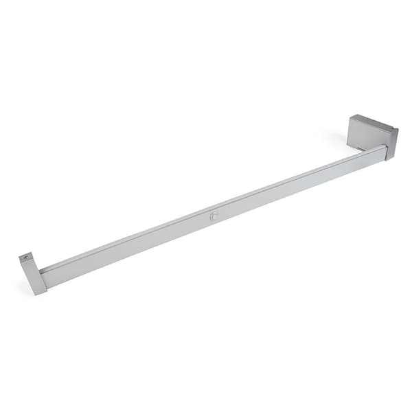 Emuca Skåp Bar Med Led Batteriutdragbar Och Rörelsesensor Led Castor Silver
