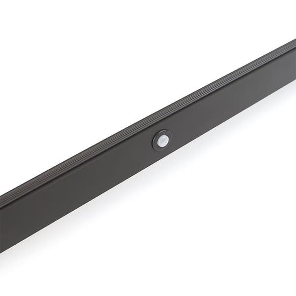 Emuca Skåp Bar Med Led Batteri Utdragbar Och Rörelsesensor Led Castor Silver