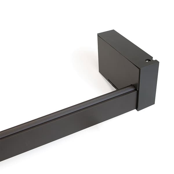 Emuca Skåp Bar Med Led Batteri Utdragbar Och Rörelsesensor Led Castor Silver