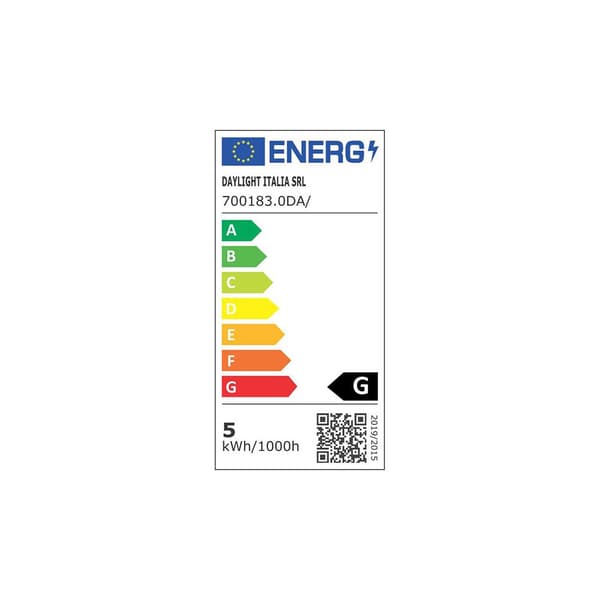 Creative Cables Led Pære Dl700183.0da Heart E27 5w 110 Lumens 2000k Rød