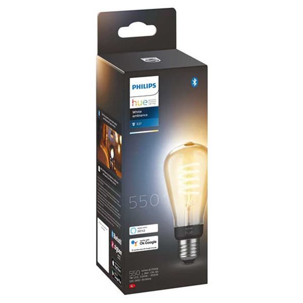 Philips Älykäs Lamppu Hue White Ambiance St64 E27 Kirkas
