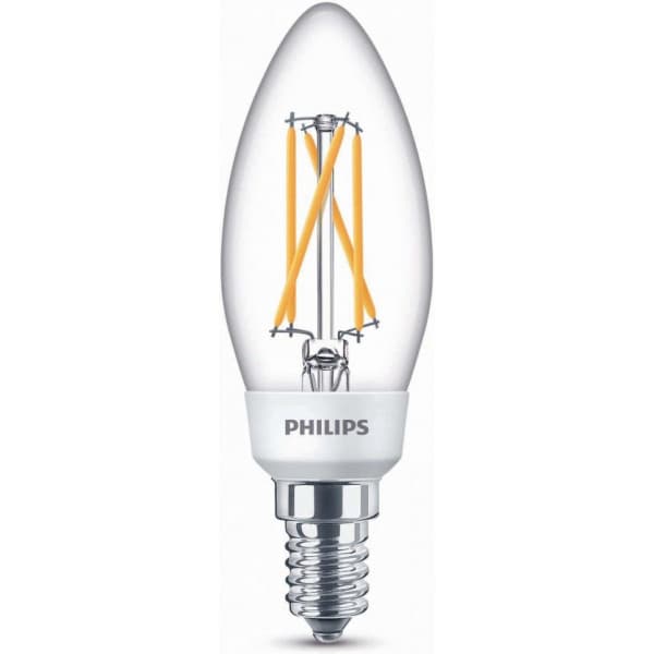 Philips SceneSwitch LED-kynttilälamppu, E14, 470 lm, 2200-2700 K