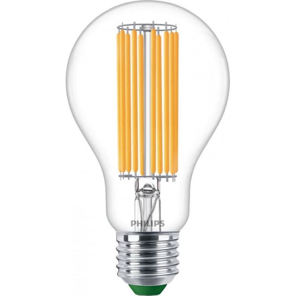 Philips Ultra Effektiv LED-lampe, E27, 4000 K, 1095 lm, klar overflade