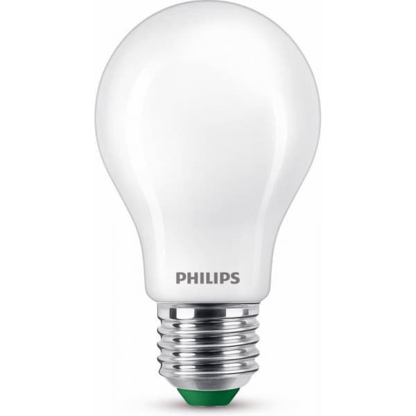 Philips Ultra Effektiv LED-lampa, E27, 4000K, 840 lm, opalskrovlig