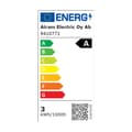 Miniatyrbild 3 av 4: Airam LED G95 -lampa, E27, 3000K, 470lm, klarglas