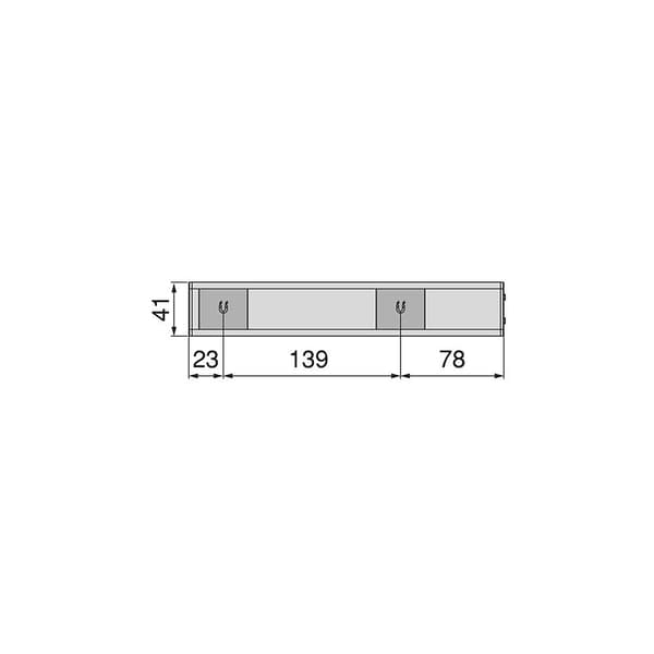 Emuca Applicera Uppladdningsbar Led By Med Rörelsesensor Usb Kaus Black Silver