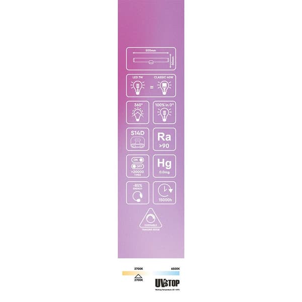 Creative Cables Bb-s12 7w 560 Lumen 2700k Led-pære