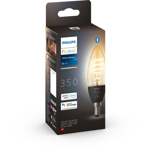 Philips Hue WA Lyskilde 4.6W Filament E14