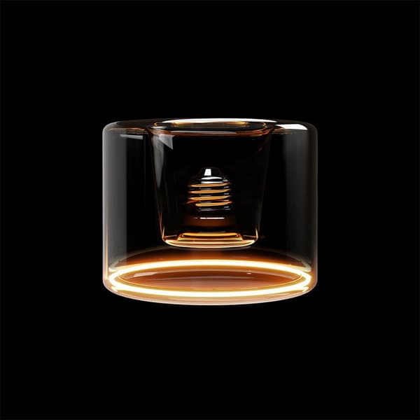 Creative Cables Smoky Ghost Line Led Forsænket Doughnut Pære 6w 1900k 120x90 Mm