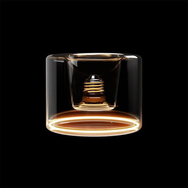Creative Cables Ghost Line Infälld Donut Transparent Led-lampa 6w 2200k 120x90 Mm