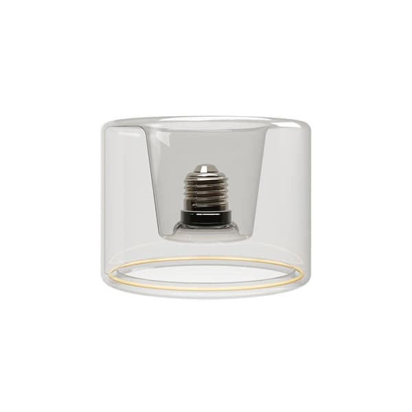 Creative Cables Ghost Line Infälld Donut Transparent Led-lampa 6w 2200k 120x90 Mm