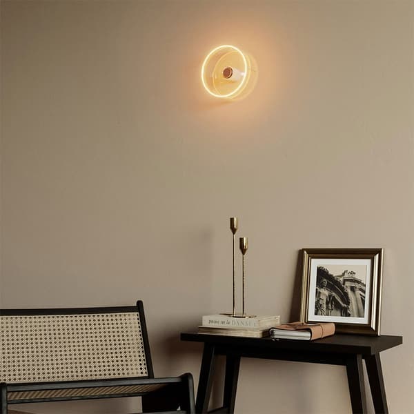Creative Cables Ghost Line Forsænket Donut Gennemsigtig Led Pære 6w 2200k 195x83 Mm