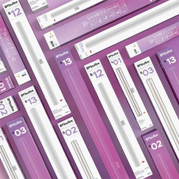 Creative Cables Gennemsigtig Lineær Led-pære 9w 2700k