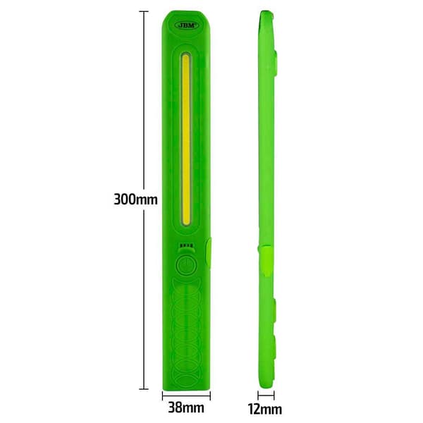 Jbm Ultraohut Ladattava Cob-led-tarkastusvalo