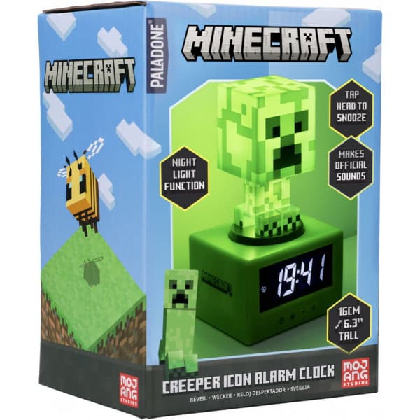 Paladone Creeper -väckarklocka
