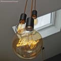 Miniatyrbild 5 av 7: Creative Cables Sphere Led-glödlampa Cbl700216 Love E27 5w 250 Lumens 2000k Durchsichtig