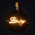 Miniatyrbild 2 av 7: Creative Cables Sphere Led-glödlampa Cbl700216 Love E27 5w 250 Lumens 2000k Durchsichtig