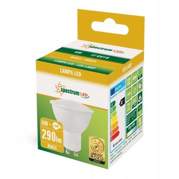 Led-Lampa Neutral 4W Gu10 230V Woj 13261